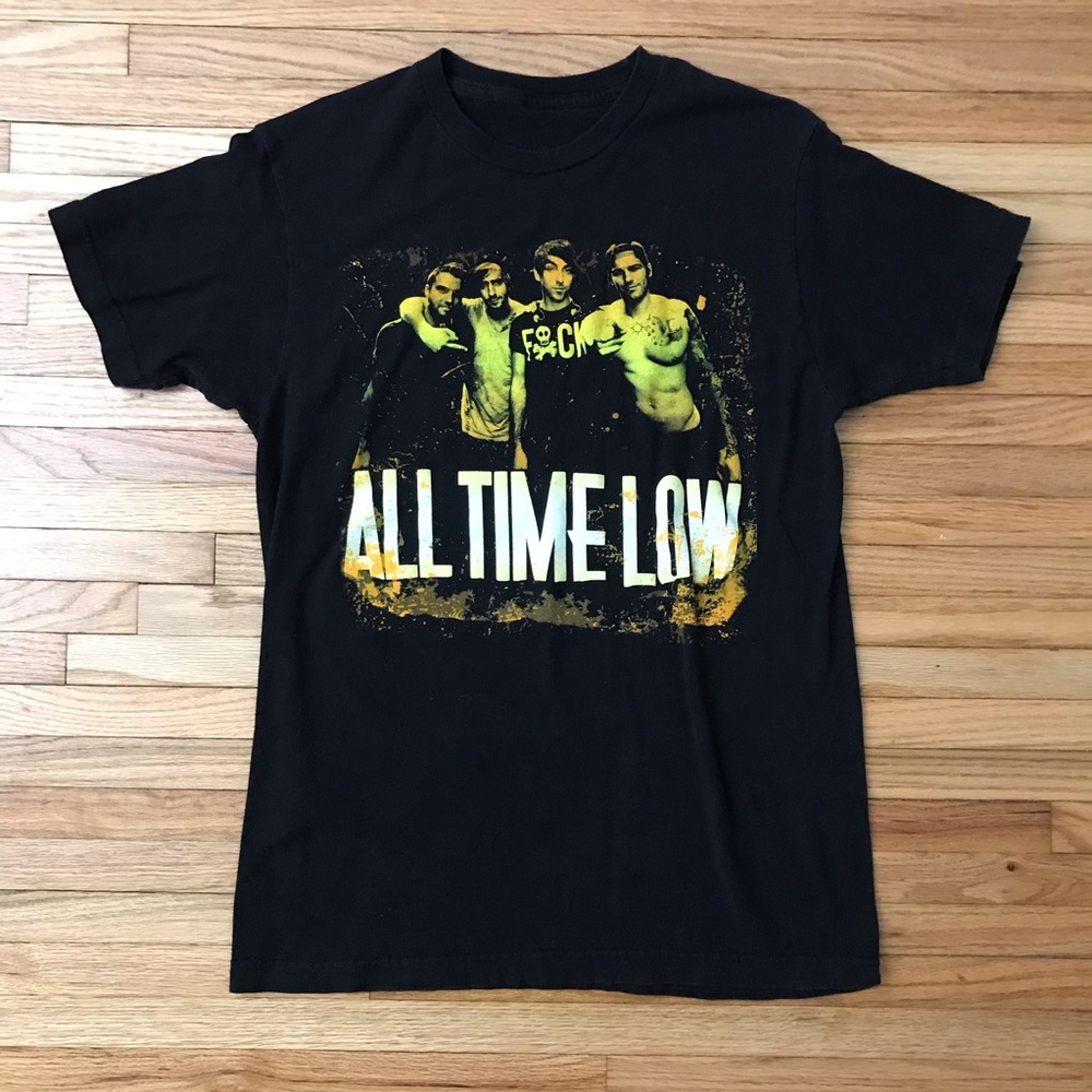 All Time Low -2013 Black Concert Tee